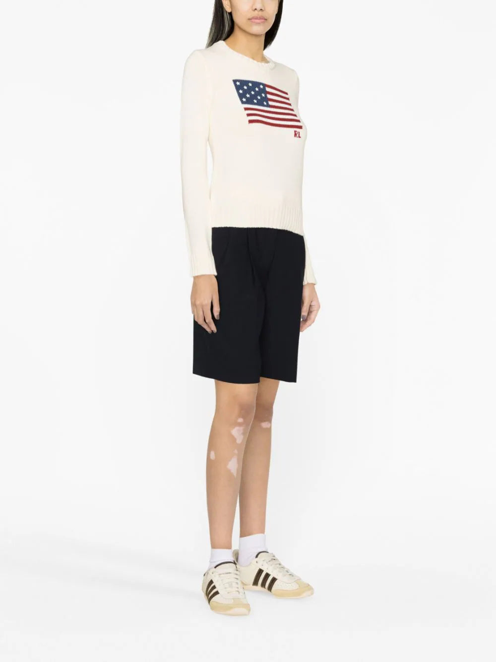 Pullover mit Flagge