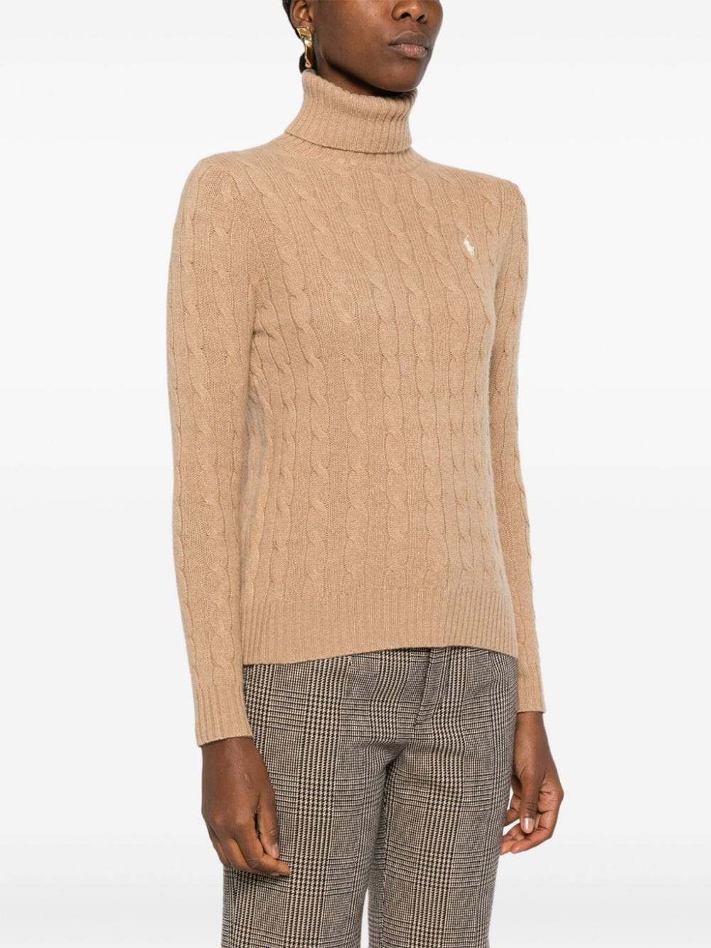 Pullover mit Polo-Motiv