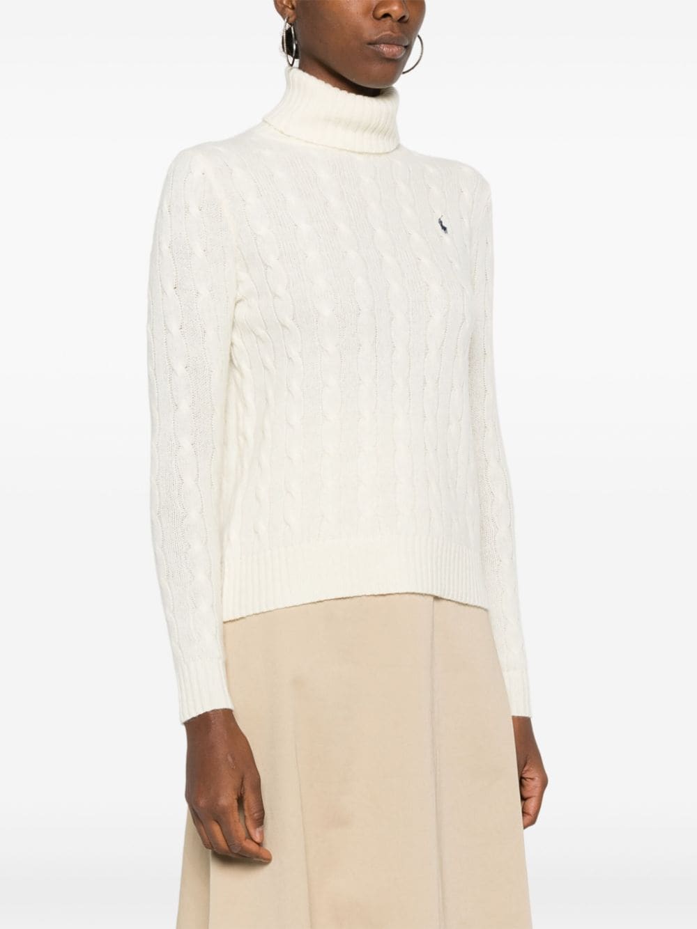 Pullover mit Polo-Motiv