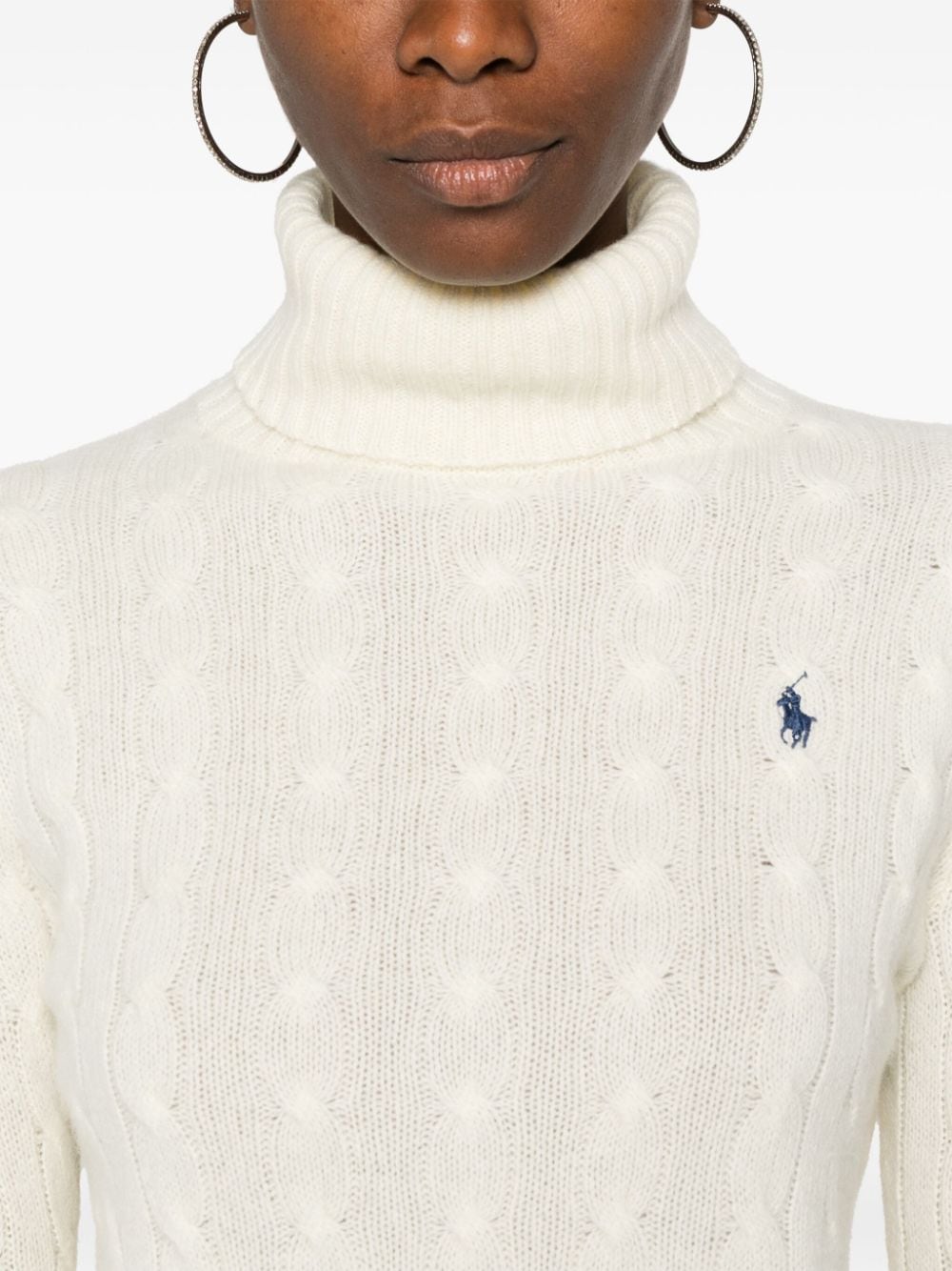 Pullover mit Polo-Motiv