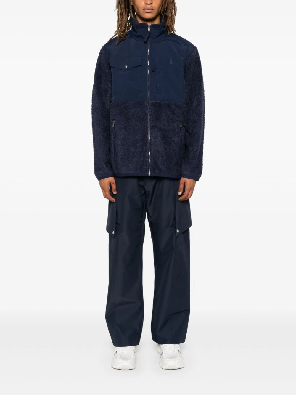Hybrid-Fleecejacke