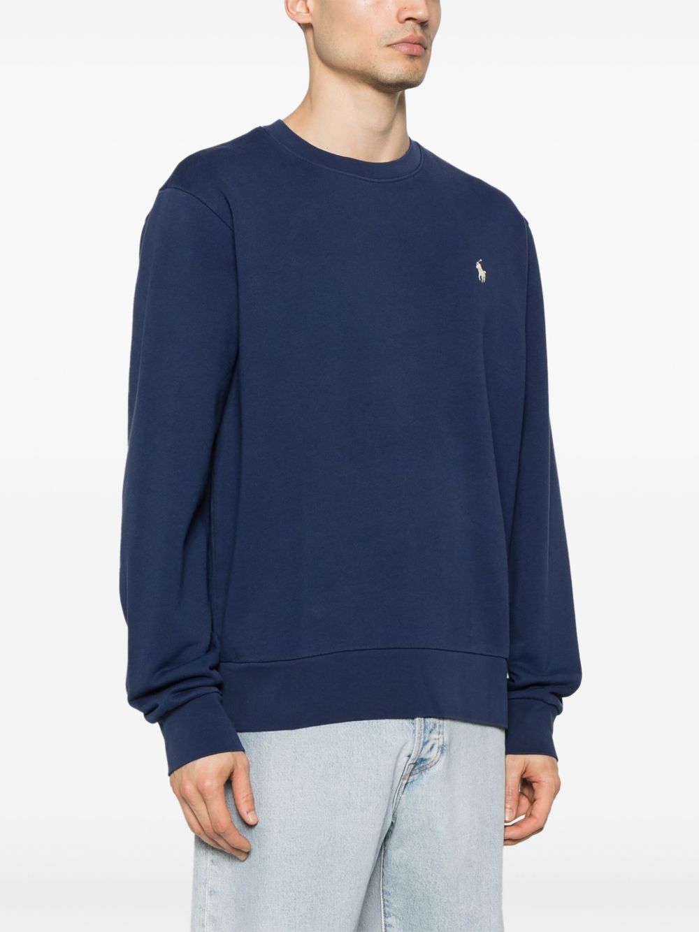 Sweatshirt aus Loopback-Fleece