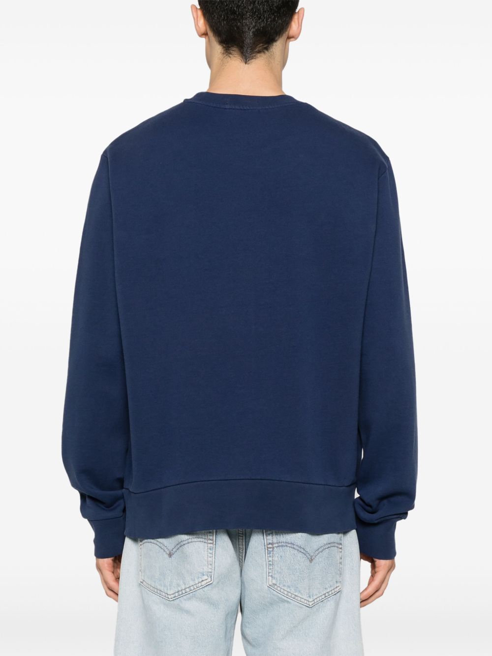 Sweatshirt aus Loopback-Fleece