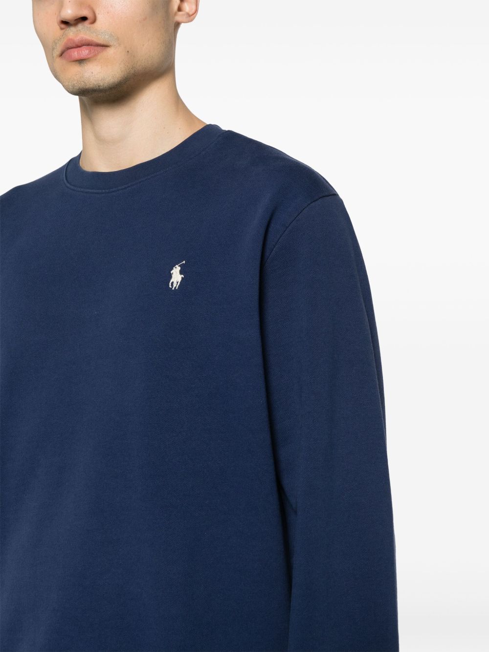 Sweatshirt aus Loopback-Fleece