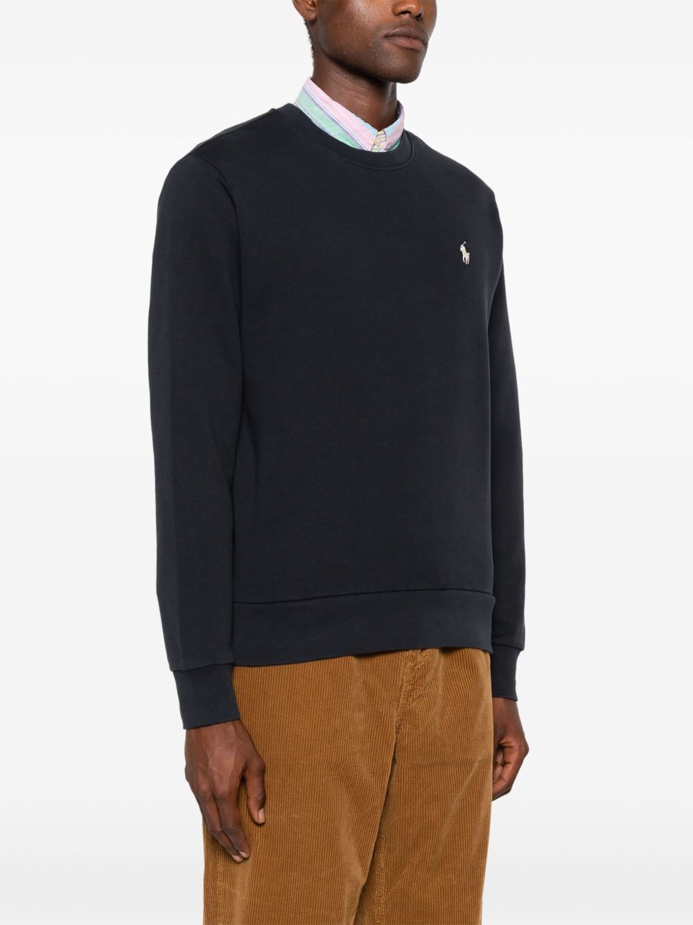 Sweatshirt aus Loopback-Fleece