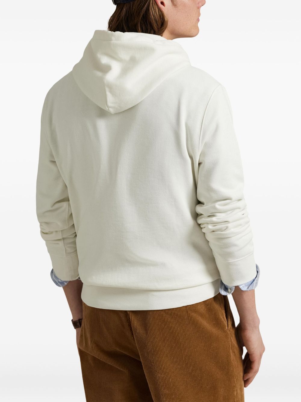 Fleece-Hoodie mit Polo Bear