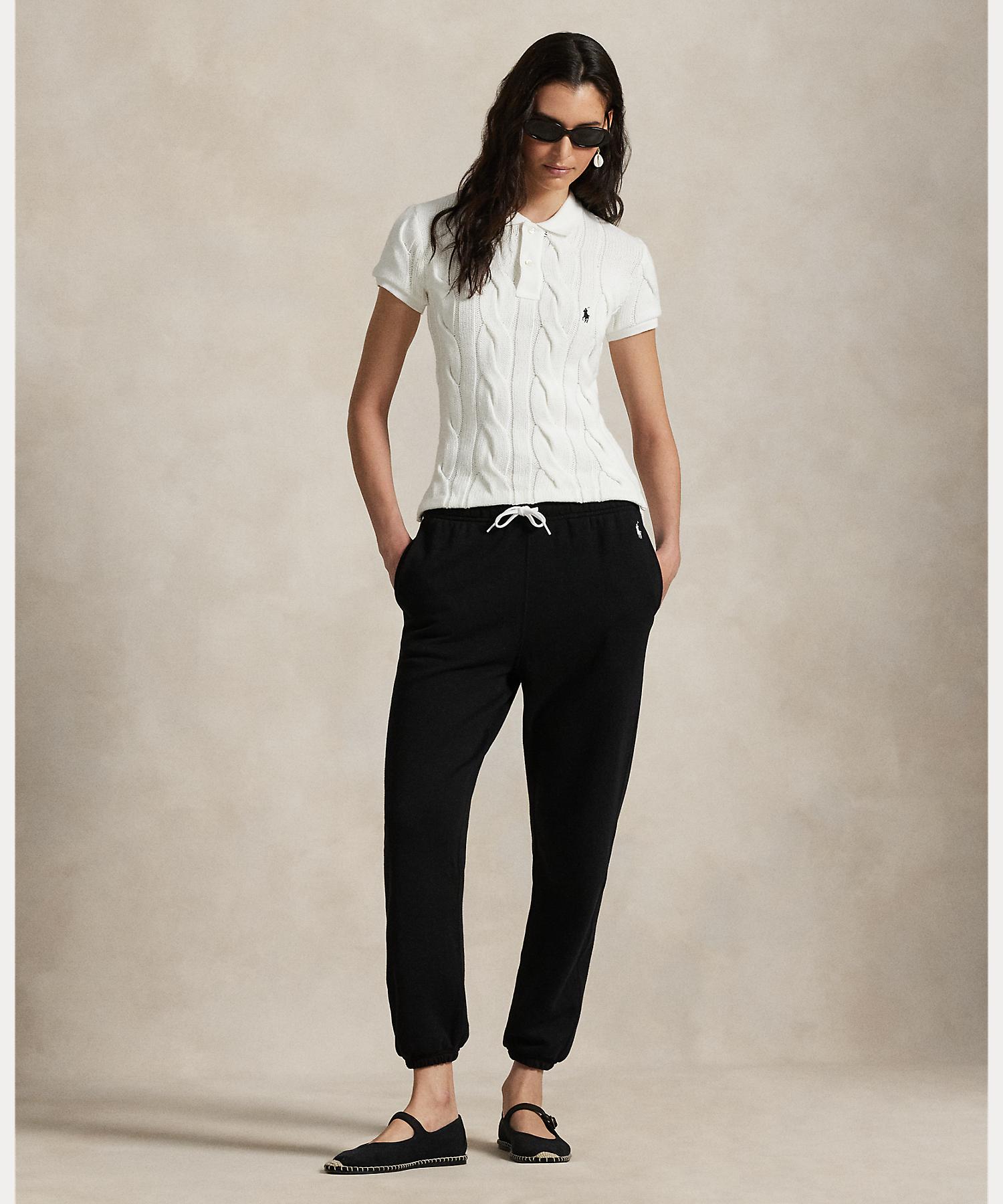 Polo Ralph Lauren POLO RALPH LAUREN Poloshirt aus Baumwolle mit Zopfmuster