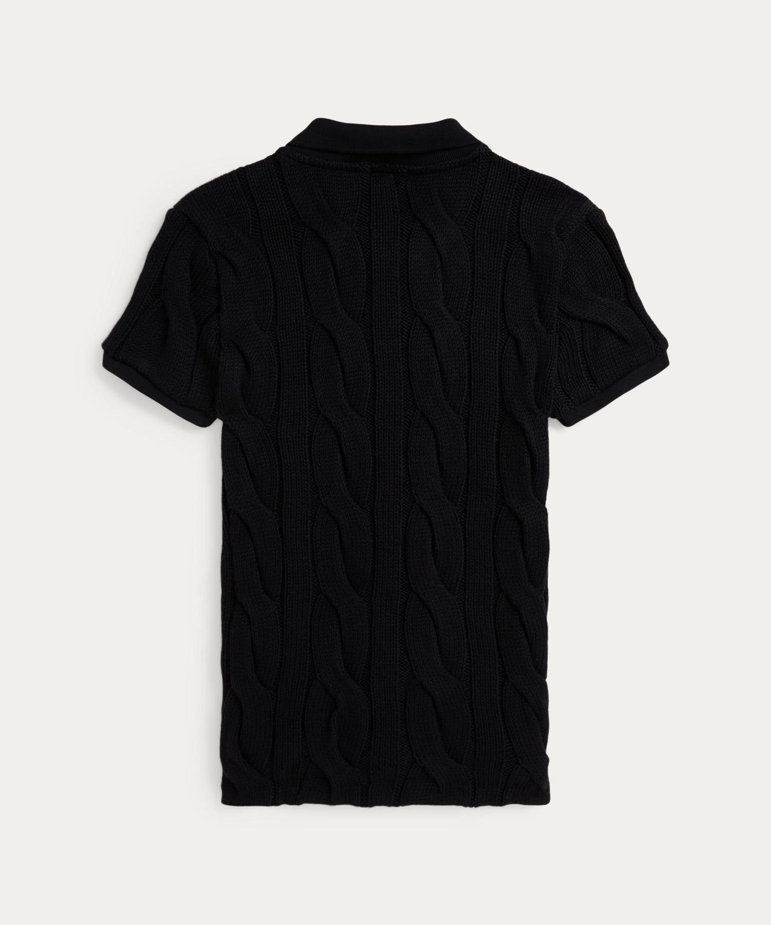 Polo Ralph Lauren POLO RALPH LAUREN Poloshirt aus Baumwolle mit Zopfmuster