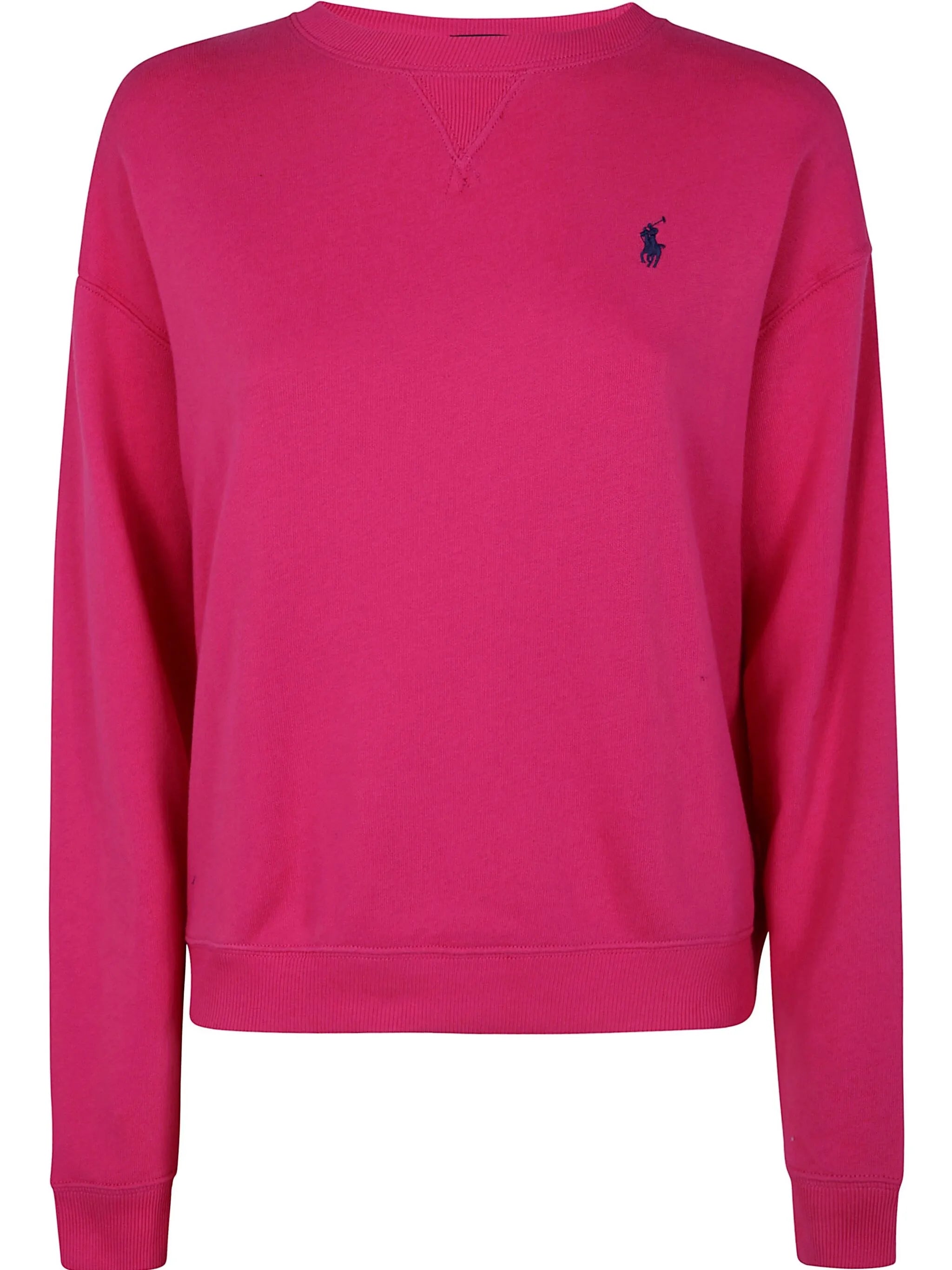 Leichter Fleecepullover mit Rundhalsausschnitt