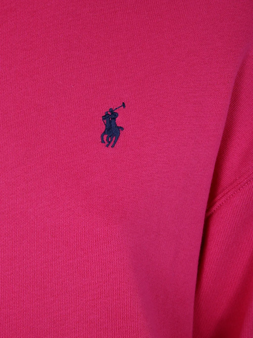 Leichter Fleecepullover mit Rundhalsausschnitt