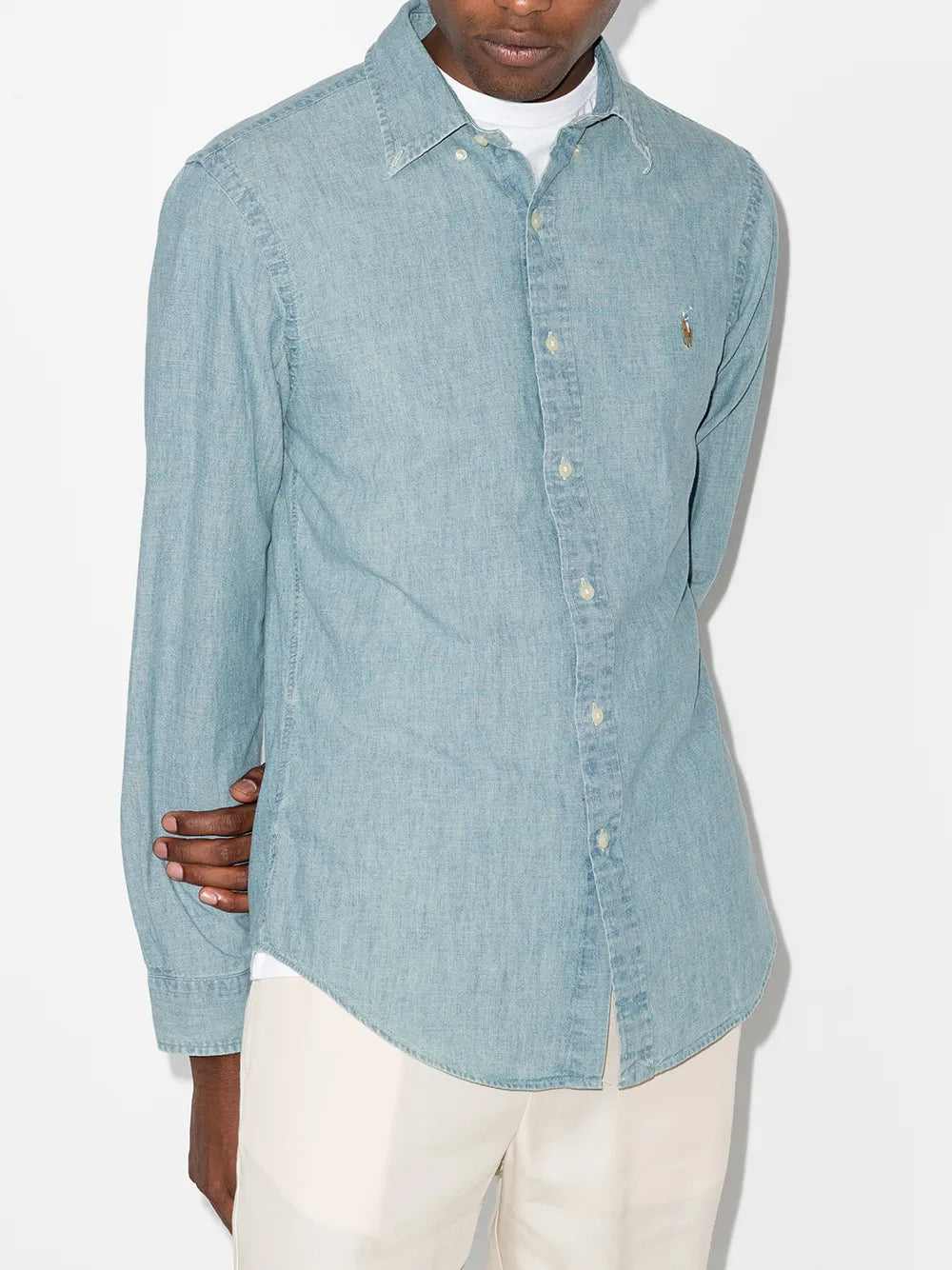 Jeanshemd im Custom-Fit