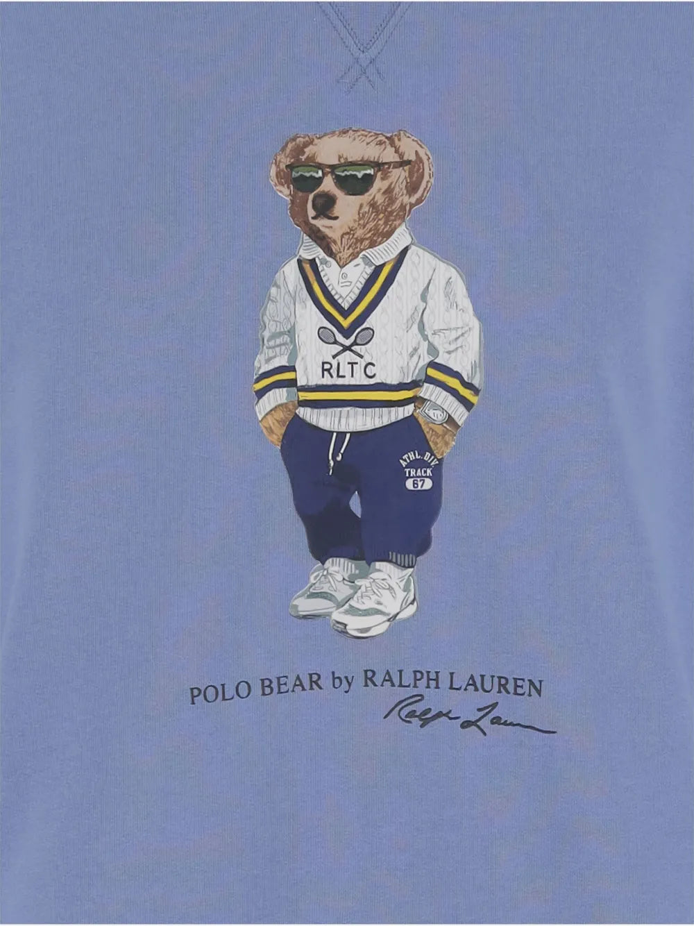Fleece-Sweatshirt mit Polo-Bär
