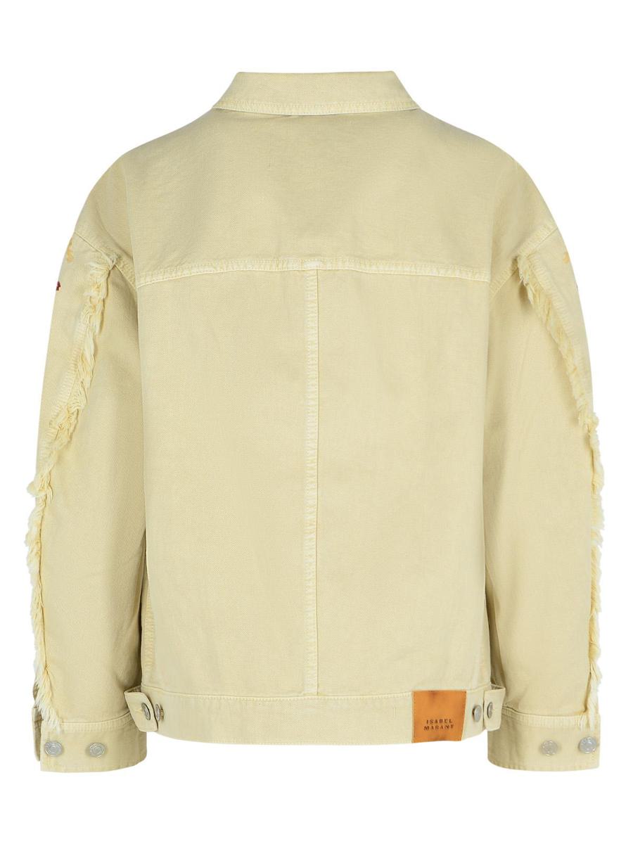 Beigefarbene Jacke „Manona“ aus Baumwollmischung von Isabel Marant Étoile