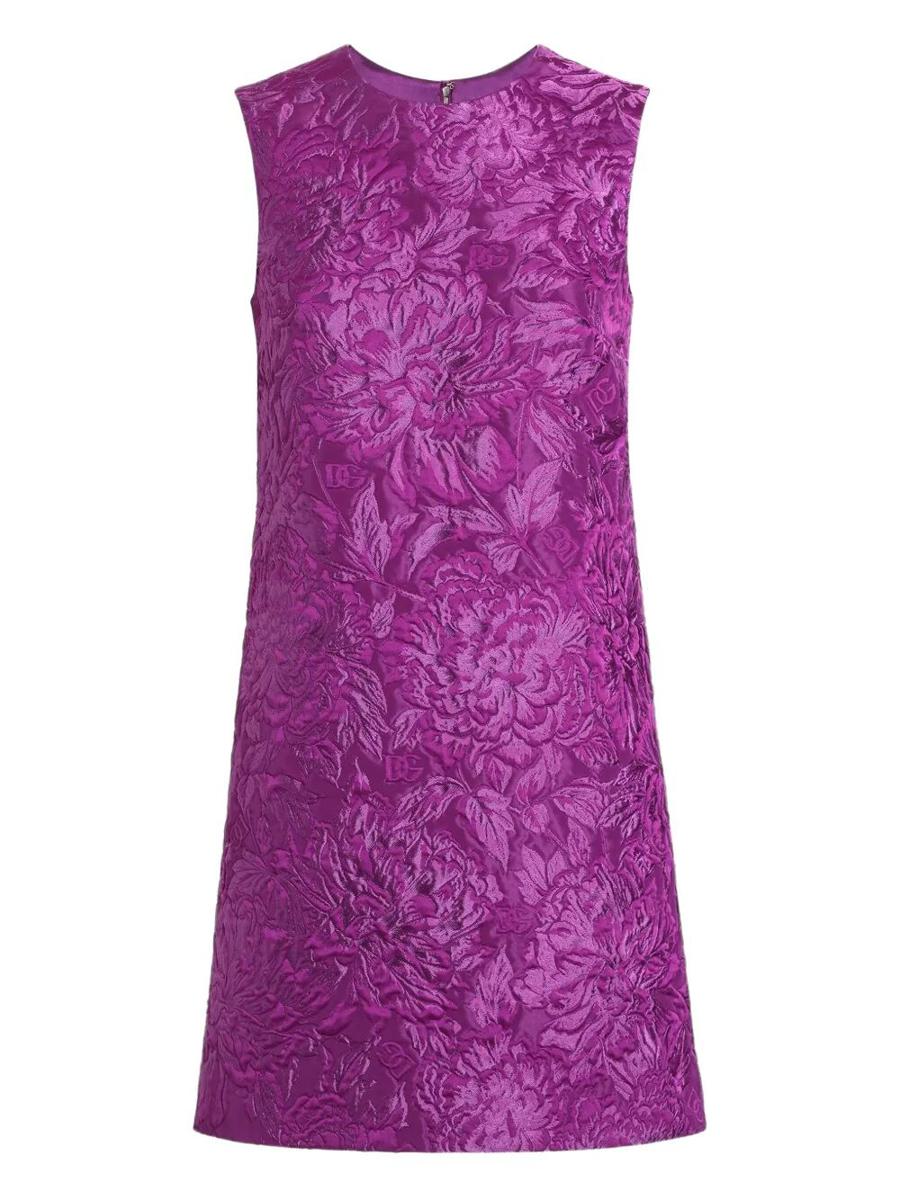 Dolce & Gabbana Brokat Minikleid Kleidung