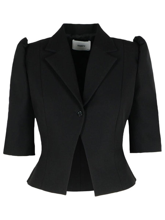 Coperni – Schwarze Jacke aus recyceltem Polyester