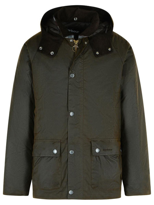 Barbour „Modern“ – Braune Jacke aus gewachster Baumwolle