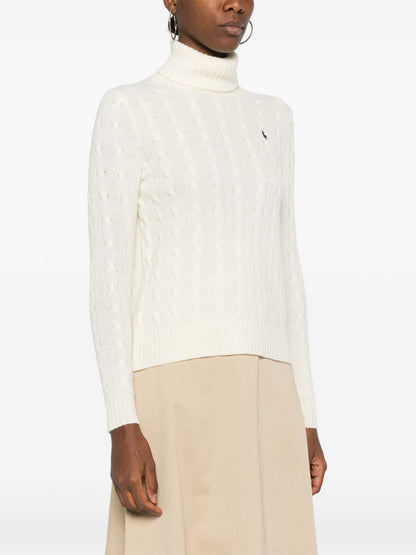 Pullover mit Polo-Motiv