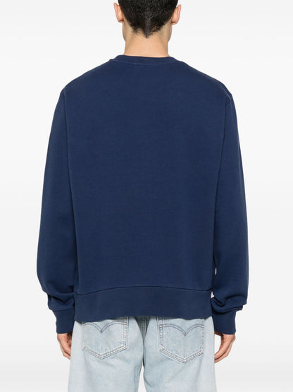 Sweatshirt aus Loopback-Fleece