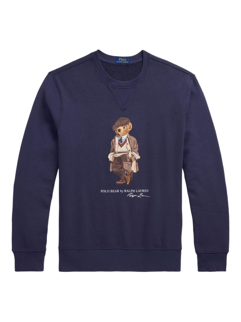 Fleece-Sweatshirt mit Polo-Bär