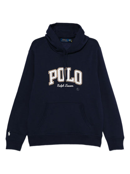 Fleece-Hoodie mit Logo