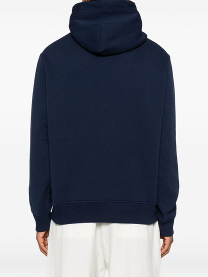 Fleece-Hoodie mit Logo