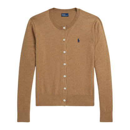 Polo Ralph Lauren POLO RALPH LAUREN Strickjacke aus Baumwolle mit Rundhalsausschnitt