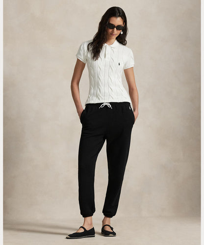 Polo Ralph Lauren POLO RALPH LAUREN Poloshirt aus Baumwolle mit Zopfmuster
