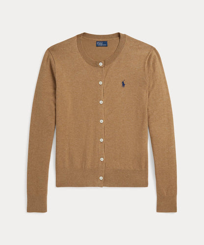 Polo Ralph Lauren POLO RALPH LAUREN Strickjacke aus Baumwolle mit Rundhalsausschnitt
