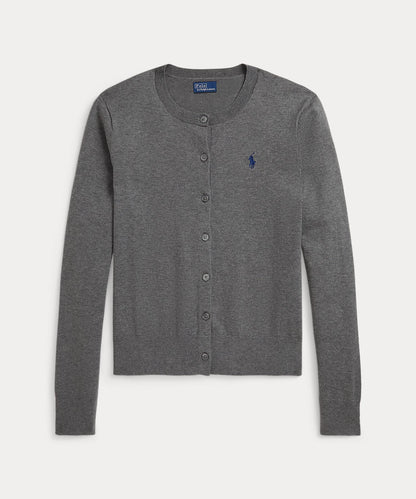 Polo Ralph Lauren POLO RALPH LAUREN Strickjacke aus Baumwolle mit Rundhalsausschnitt