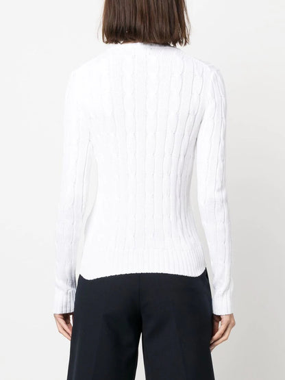 Zopfmusterpullover