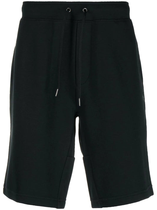 Trainingsshorts mit Stickerei