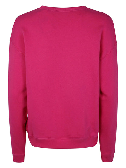 Leichter Fleecepullover mit Rundhalsausschnitt