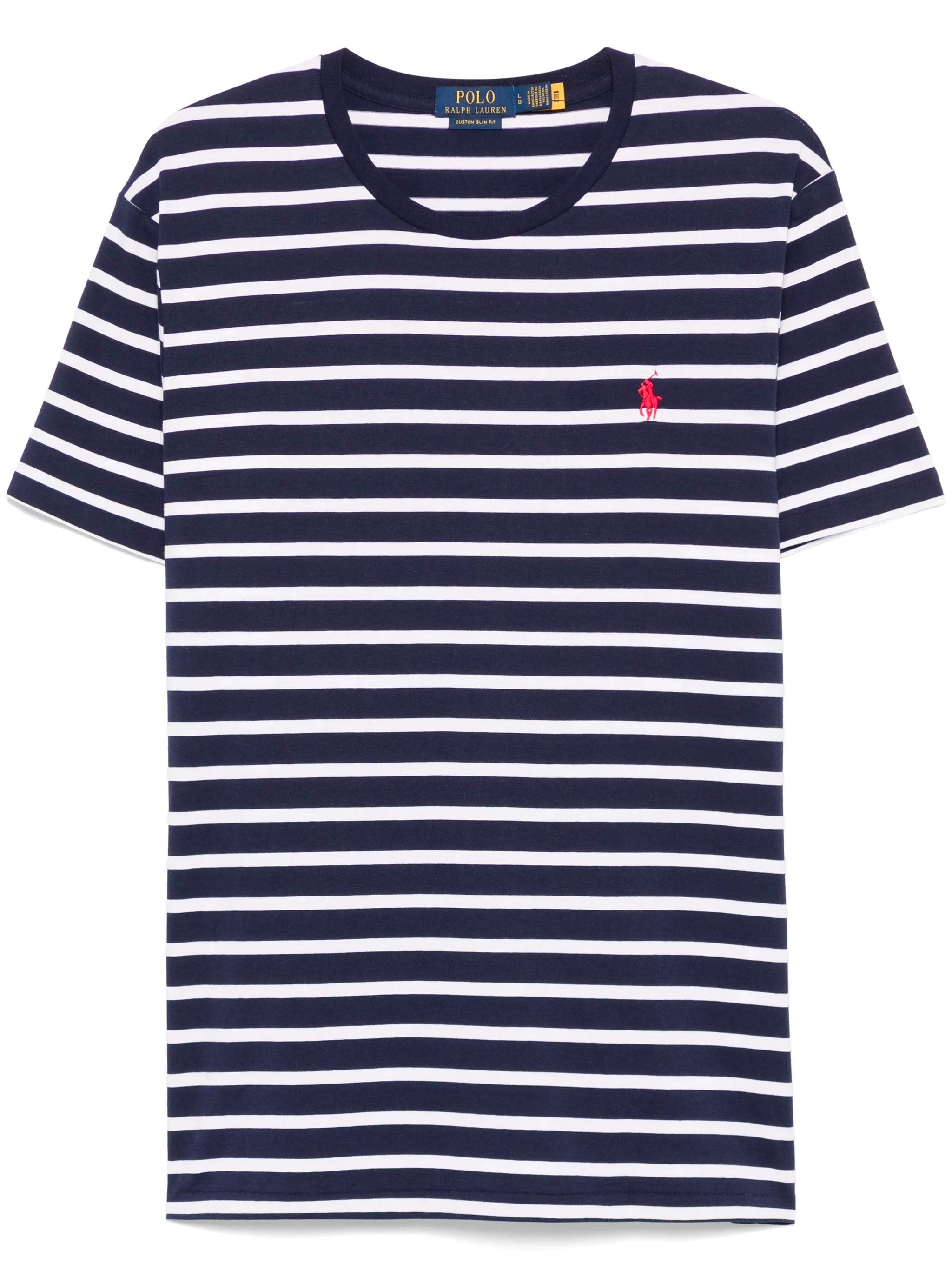 Individuelles Slim-Fit-T-Shirt mit Streifen