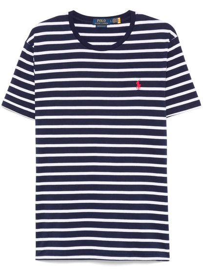 Individuelles Slim-Fit-T-Shirt mit Streifen