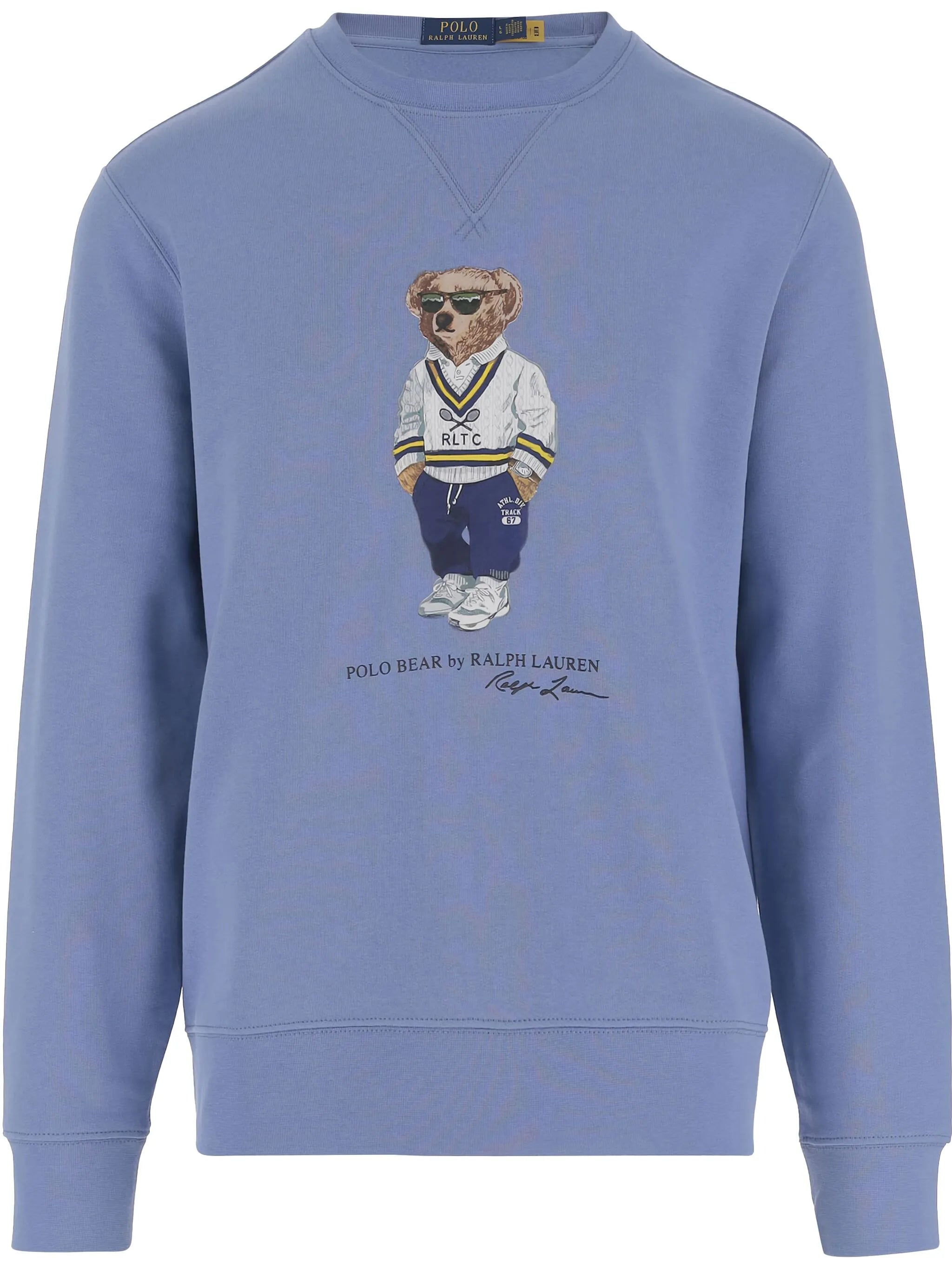 Fleece-Sweatshirt mit Polo-Bär